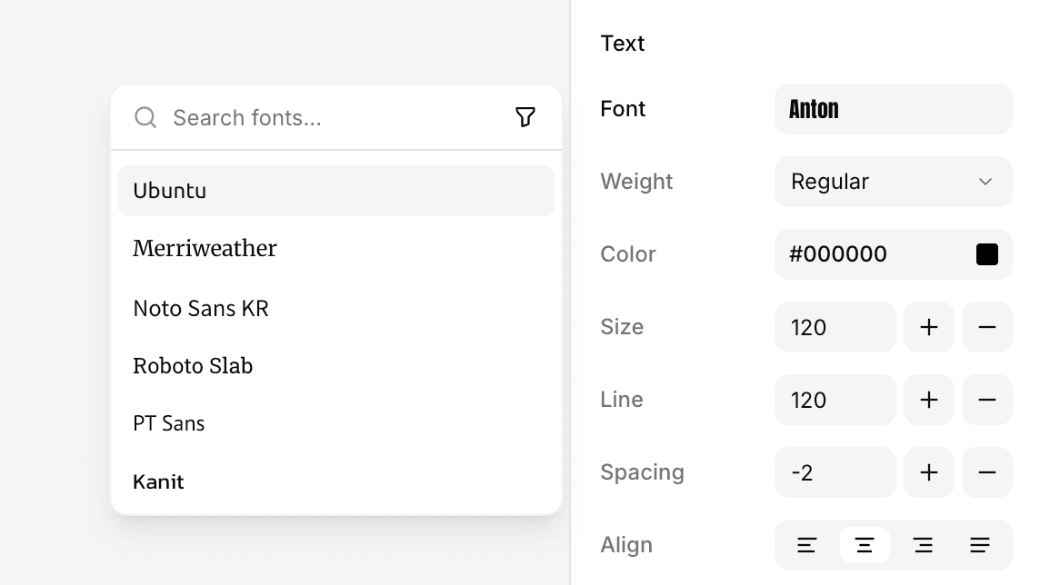 Font Picker