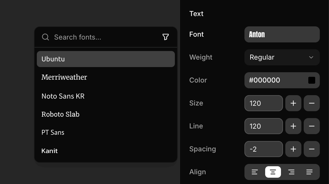 Font Picker